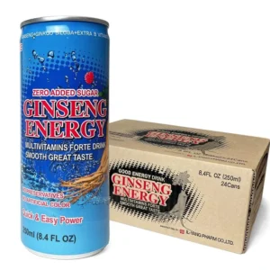 Ginseng Energy Drink, 24 Cans Per Pack (34.99$) PER BOX